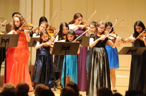 String Choir at Carnegie Hall